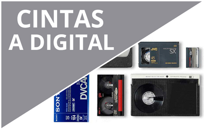 Pasar cintas a digital en La Orotava