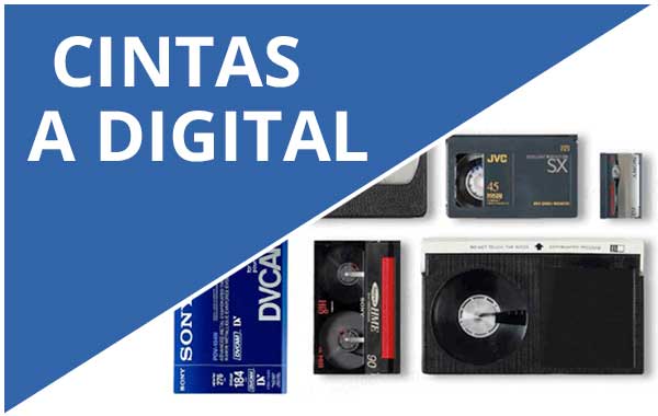 Pasar cintas a digital en Los Llanos de Aridane