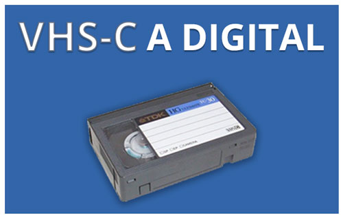 Pasar VHS-C a digital en Fuerteventura