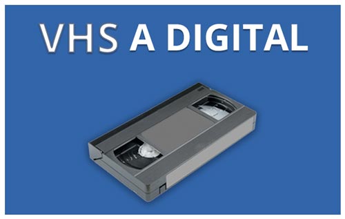 Pasar VHS a digital en Tenerife